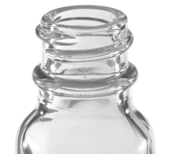 Helder glas bottel 1oz